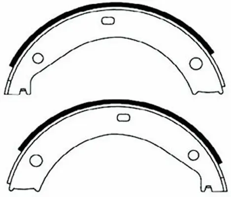 Brake Shoe Set, parking brake (FT2032)