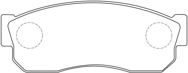 Brake Pad Set, disc brake (FP0233)