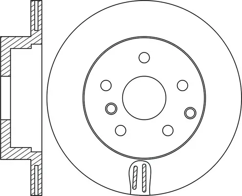 Brake Disc (FR1066V)