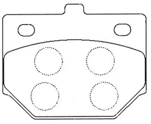 Brake Pad Set, disc brake (FP1033)
