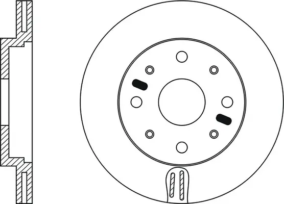 Brake Disc (FR0170V)