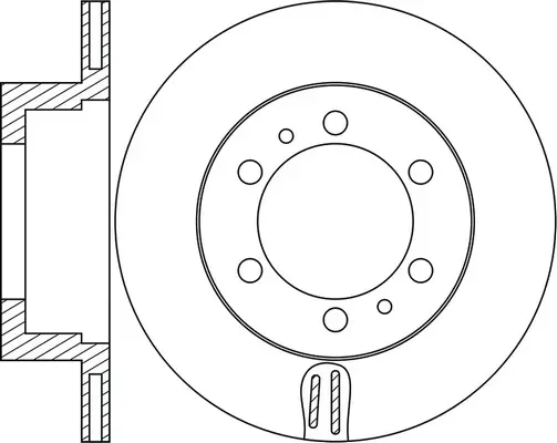 Brake Disc (FR0947V)
