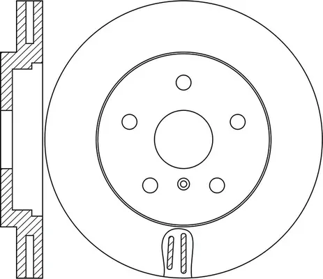 Brake Disc (FR1018V)