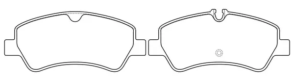 Brake Pad Set, disc brake (FP1786)