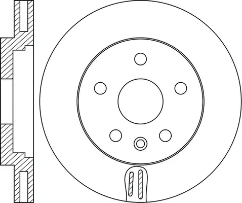Brake Disc (FR0872V)