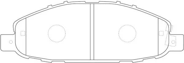 Brake Pad Set, disc brake (FP1191)