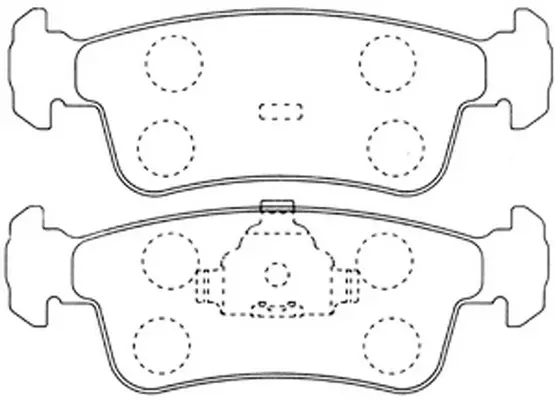 Brake Pad Set, disc brake (FP0444)