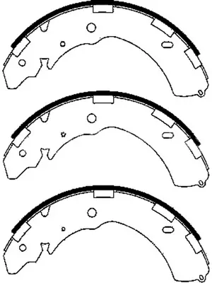 Brake Shoe Set (FT3319)