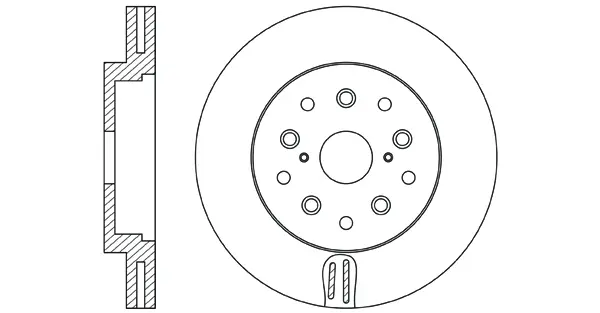 Brake Disc (FR0683DL)