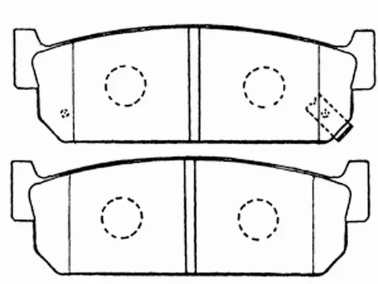 Brake Pad Set, disc brake (FP0588)