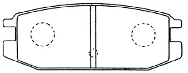 Brake Pad Set, disc brake (FP3124)