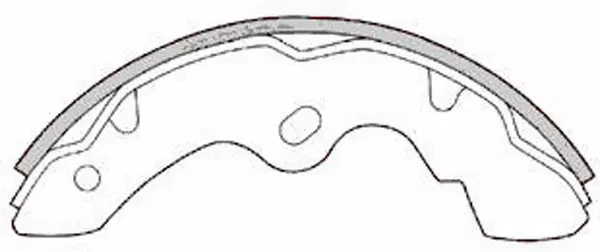 Brake Shoe Set (FT4259)