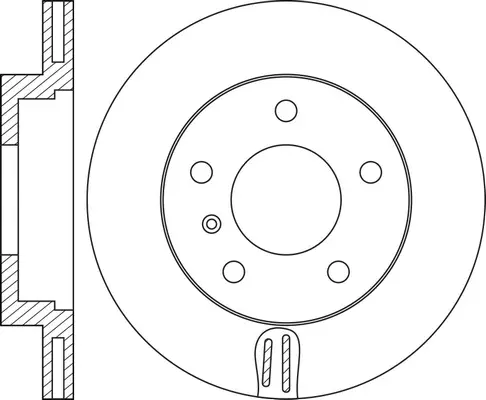 Brake Disc (FR0124V)