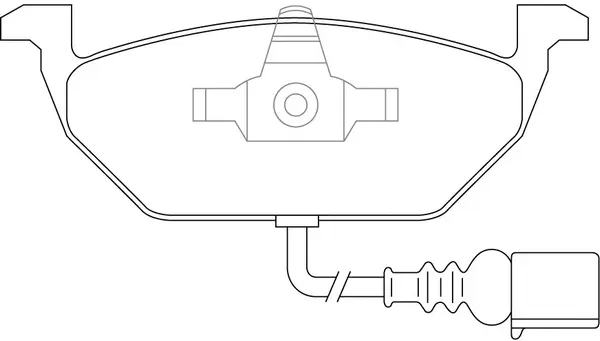 Brake Pad Set, disc brake (FP0768E)