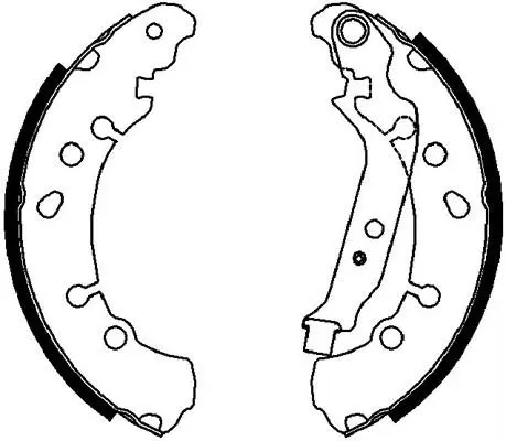 Brake Shoe Set (FT1083)