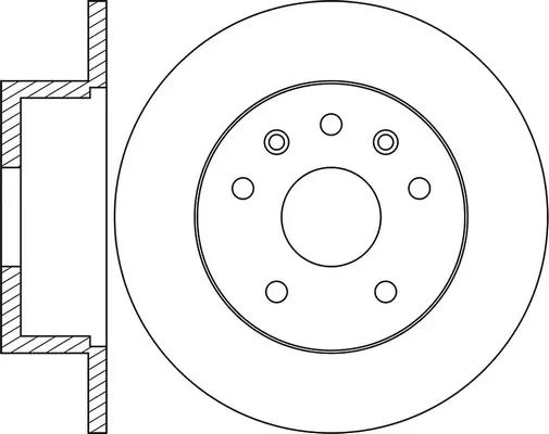 Brake Disc (FR0173)