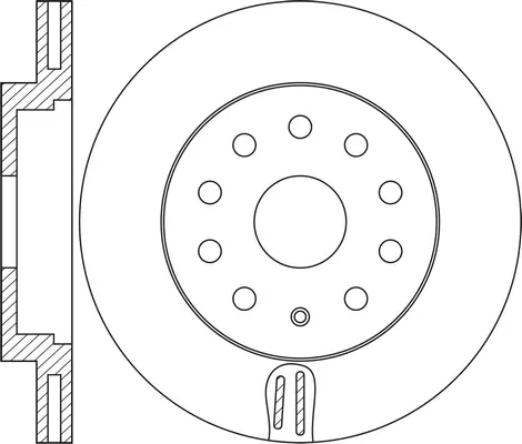 Brake Disc (FR0487V)