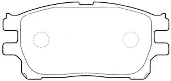 Brake Pad Set, disc brake (FP1072)