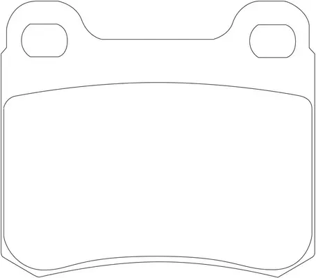 Brake Pad Set, disc brake (FP0335)