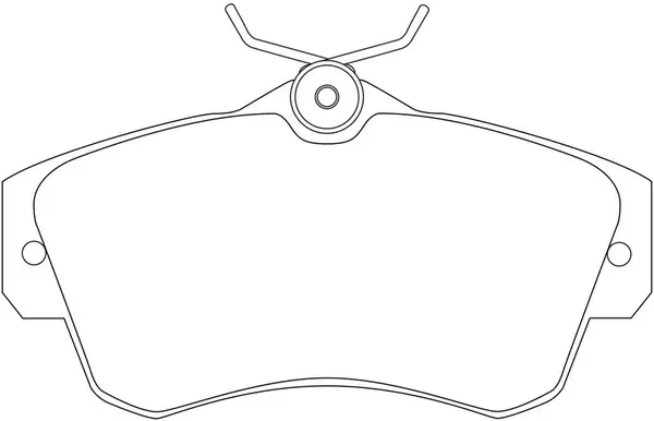 Brake Pad Set, disc brake (FP3392)