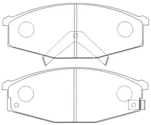 Brake Pad Set, disc brake (FP2116)