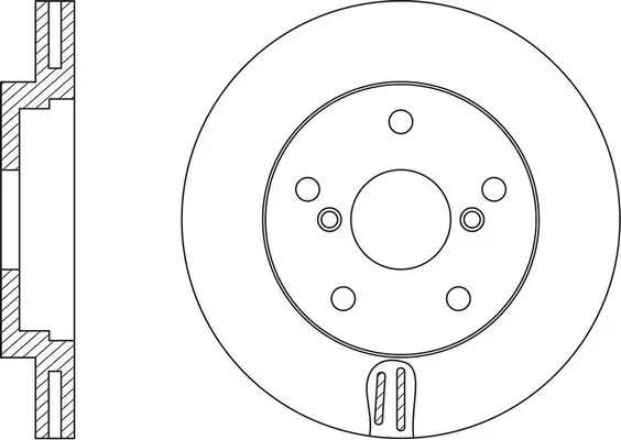 Brake Disc (FR0646V)