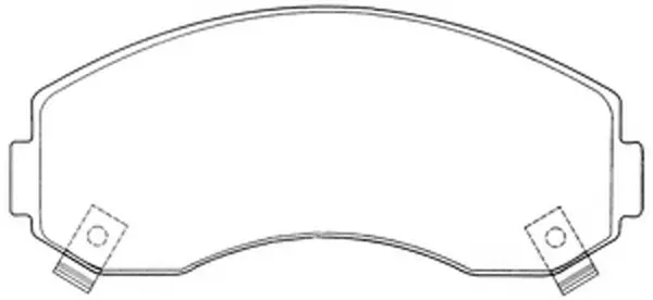 Brake Pad Set, disc brake (FP3016)