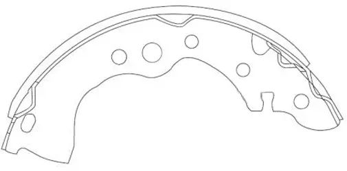 Brake Shoe Set (FT2094)