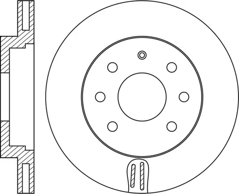 Brake Disc (FR0318V)