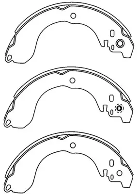 Brake Shoe Set (FT1211)