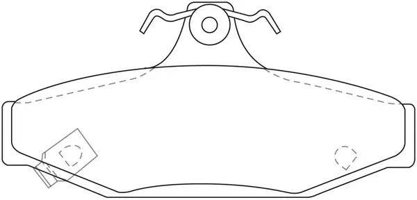 Brake Pad Set, disc brake (FP0217)
