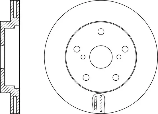 Brake Disc (FR0680V)