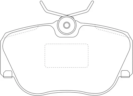 Brake Pad Set, disc brake (FP1405)