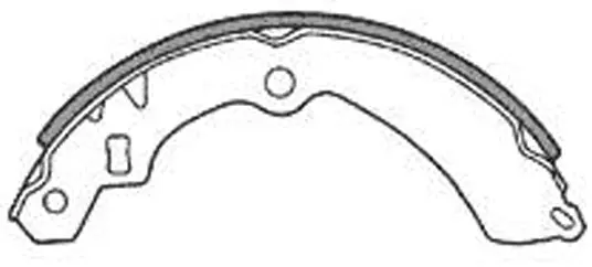 Brake Shoe Set (FT0605)