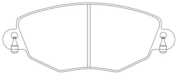 Brake Pad Set, disc brake (FP0910)
