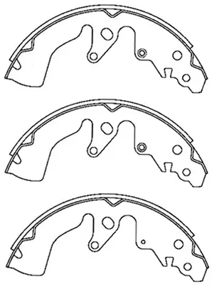 Brake Shoe Set (FT9339)