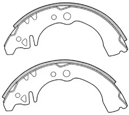 Brake Shoe Set (FT0624)