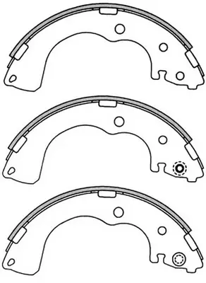 Brake Shoe Set (FT0748)