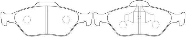 Brake Pad Set, disc brake (FP5157)
