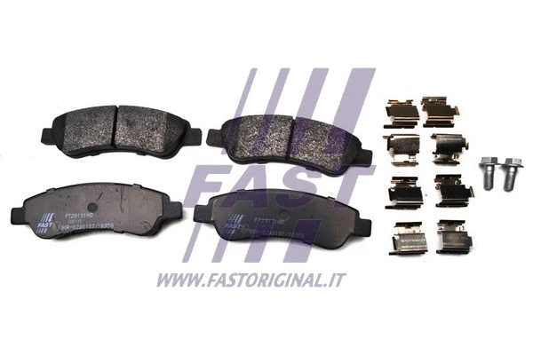 Brake Pad Set, disc brake (FT29131HD)