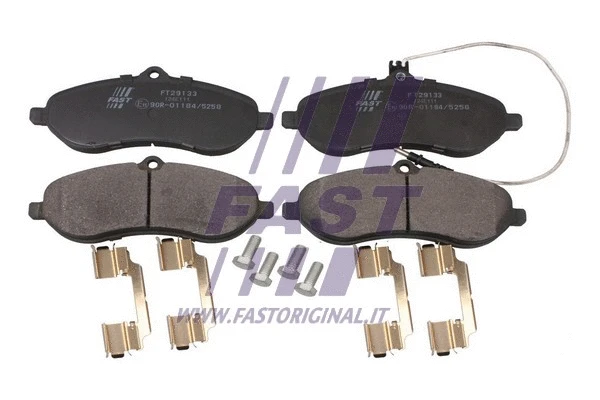 Brake Pad Set, disc brake (FT29133)