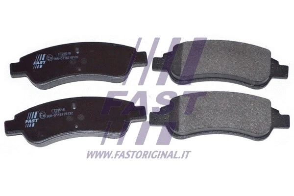 Brake Pad Set, disc brake (FT29518)