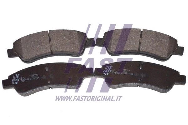 Brake Pad Set, disc brake (FT29519)