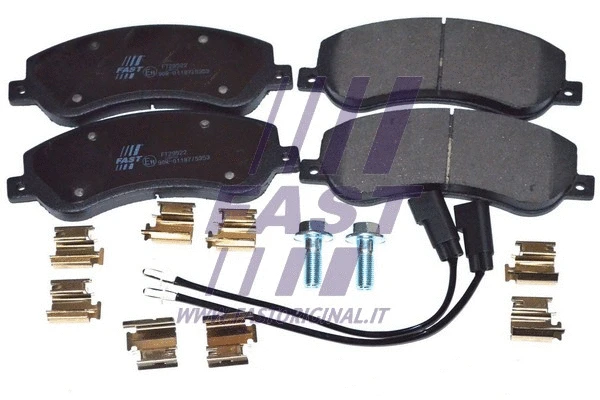Brake Pad Set, disc brake (FT29522)