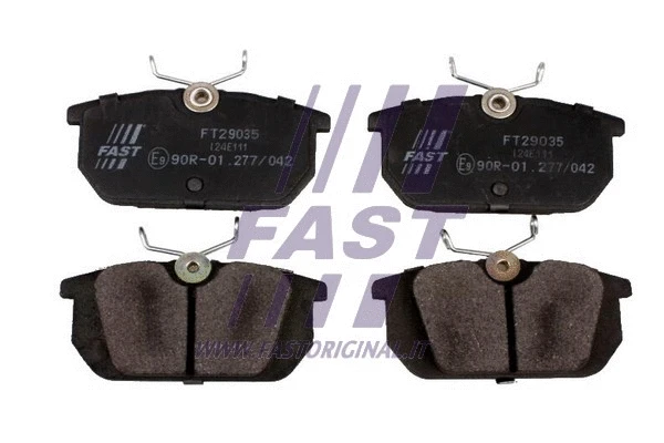 Brake Pad Set, disc brake (FT29035)