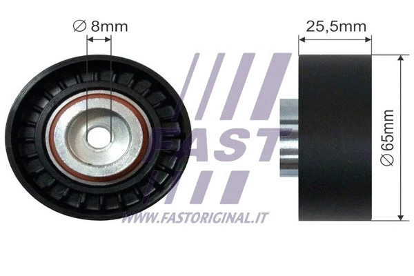 Deflection/Guide Pulley, V-ribbed belt (FT44537)