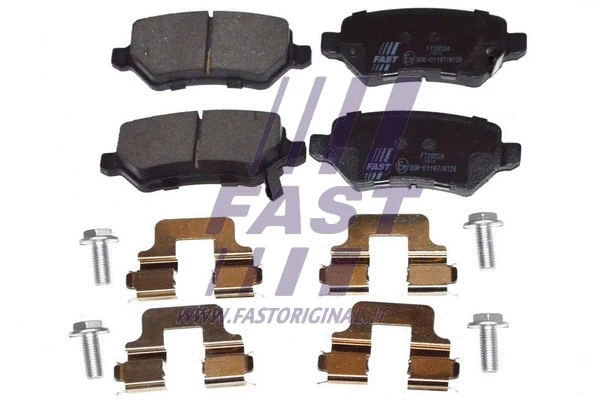 Brake Pad Set, disc brake (FT29524)