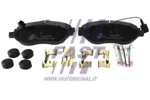 Brake Pad Set, disc brake (FT29155HD)