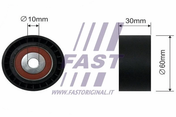 Deflection/Guide Pulley, timing belt (FT44085)