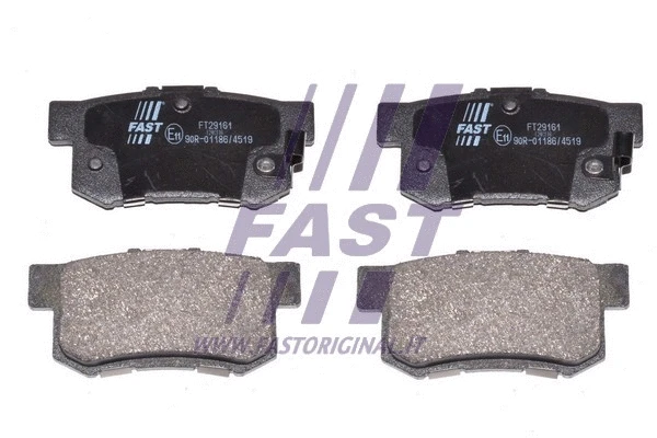 Brake Pad Set, disc brake (FT29161)